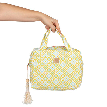 MOI MILI Kosmetiktaschen-Set „Mosaic“ | Wickeltasche