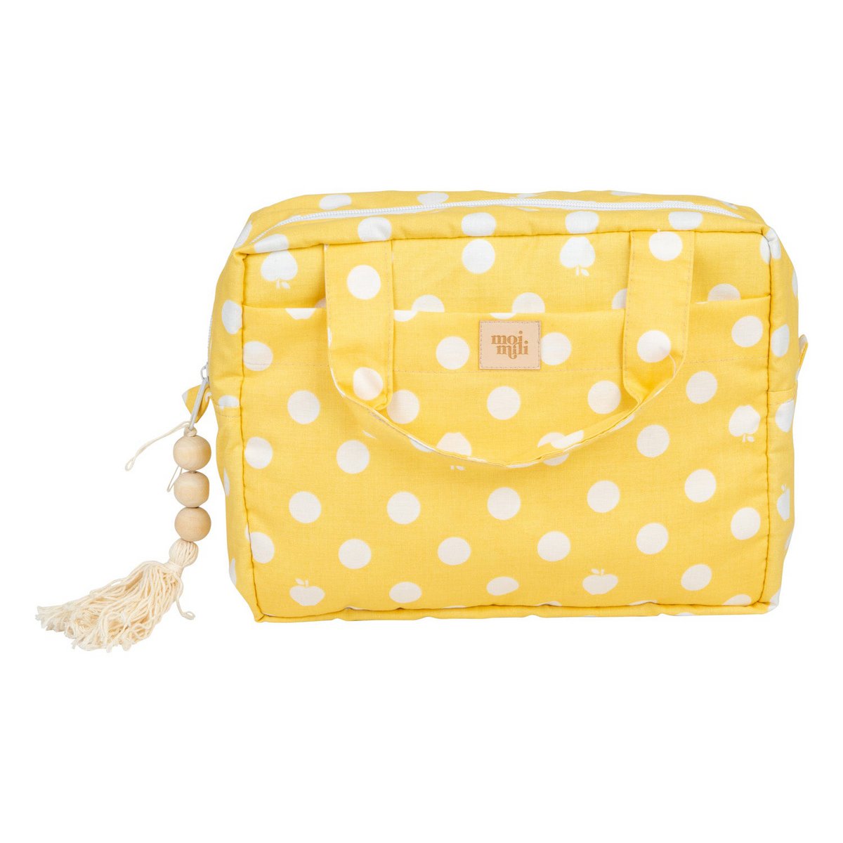 MOI MILI Kosmetiktaschen-Set „Dots“ | Wickeltasche
