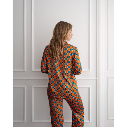 BY VIVI Bluse "Dots" | Straight cut/gerader Schnitt