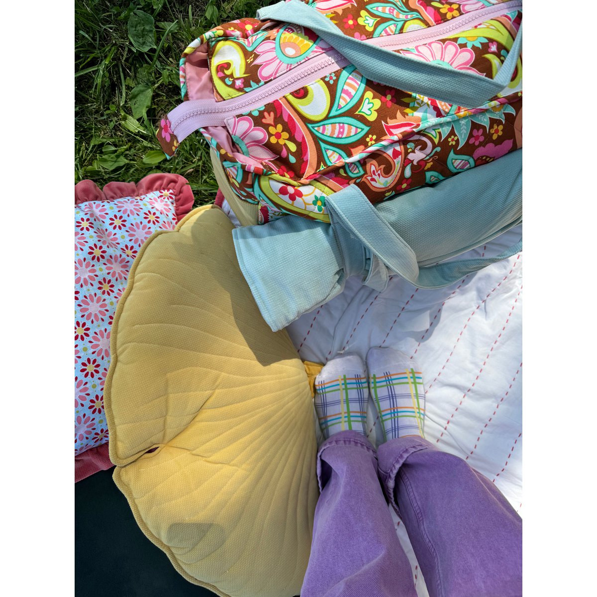 MOI MILI Reisetasche | Wickeltasche | Bunt