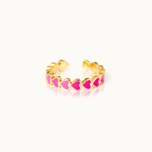 BY VIVI Ring "The Heart" | Pink