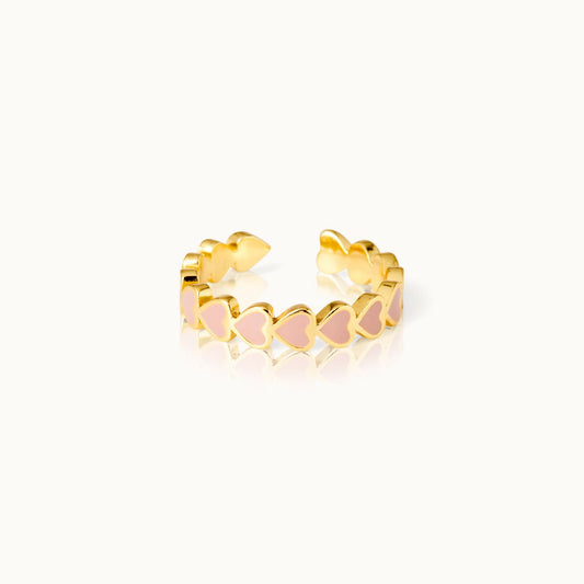BY VIVI  Ring "The Heart" | Beige