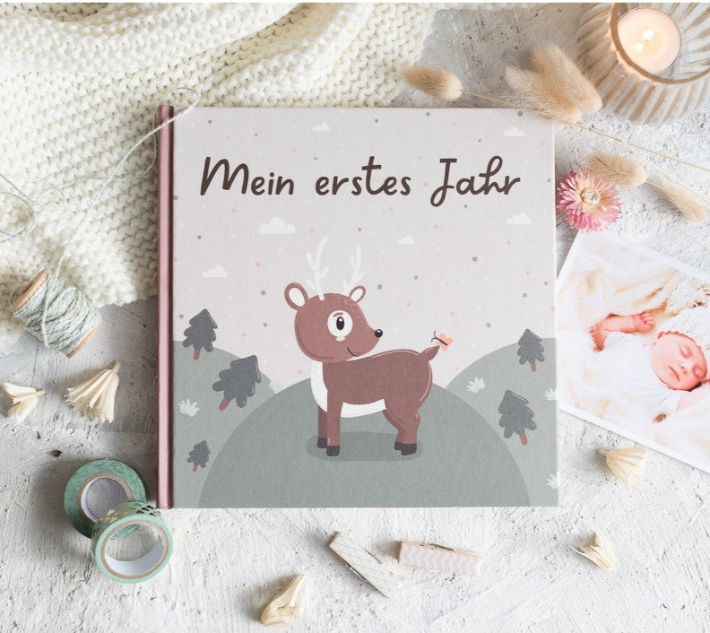 LACHENTUTGUT Babybuch - "Mein erstes Jahr"