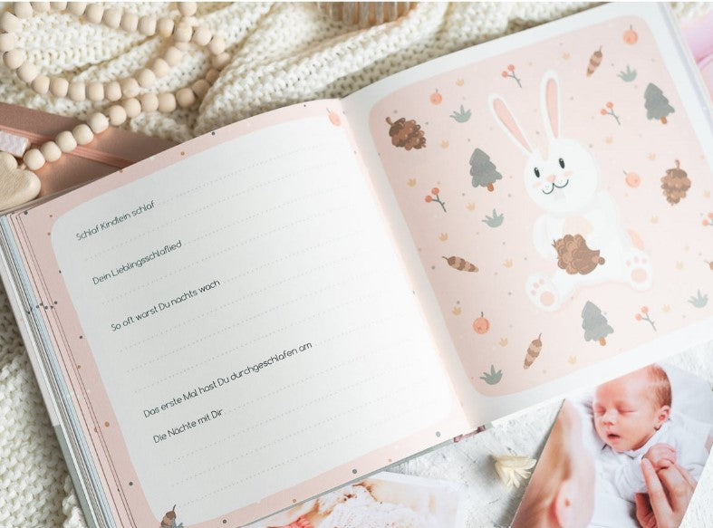 LACHENTUTGUT Babybuch - "Mein erstes Jahr"