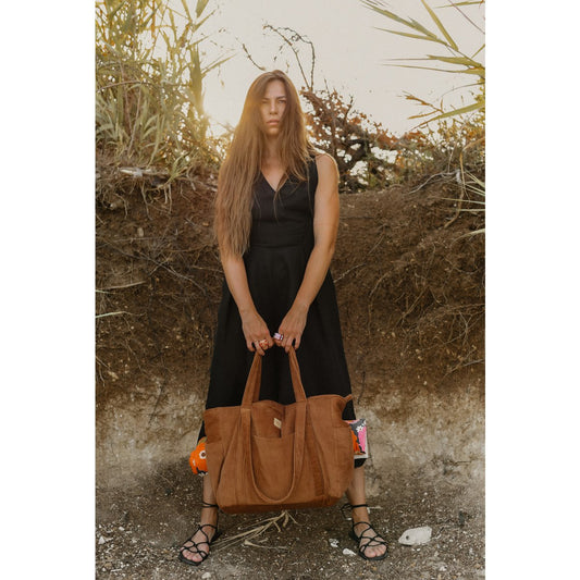 MOI MILI Reisetasche | Wickeltasche | Caramel