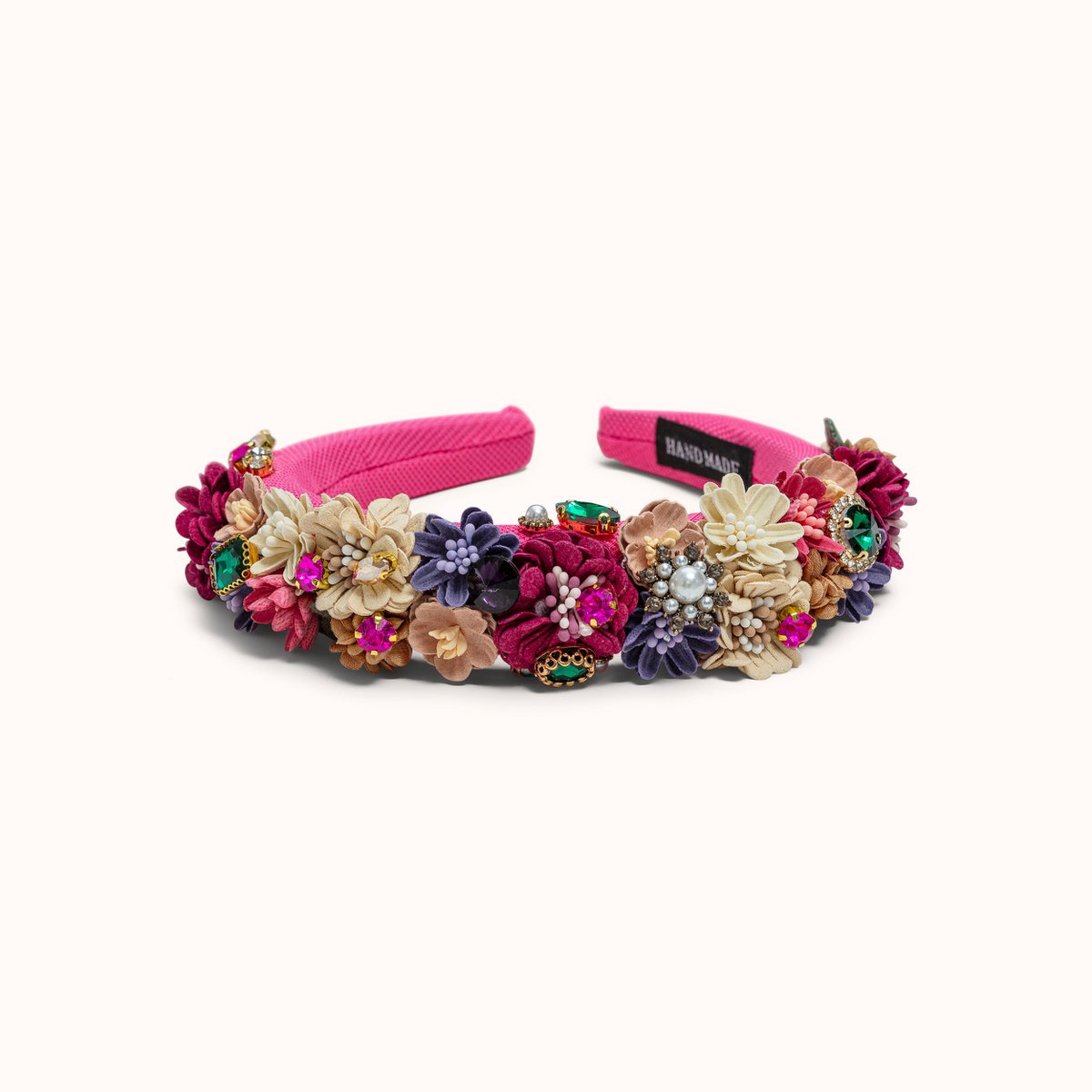 BY VIVI Haarreif "Flower Pink"